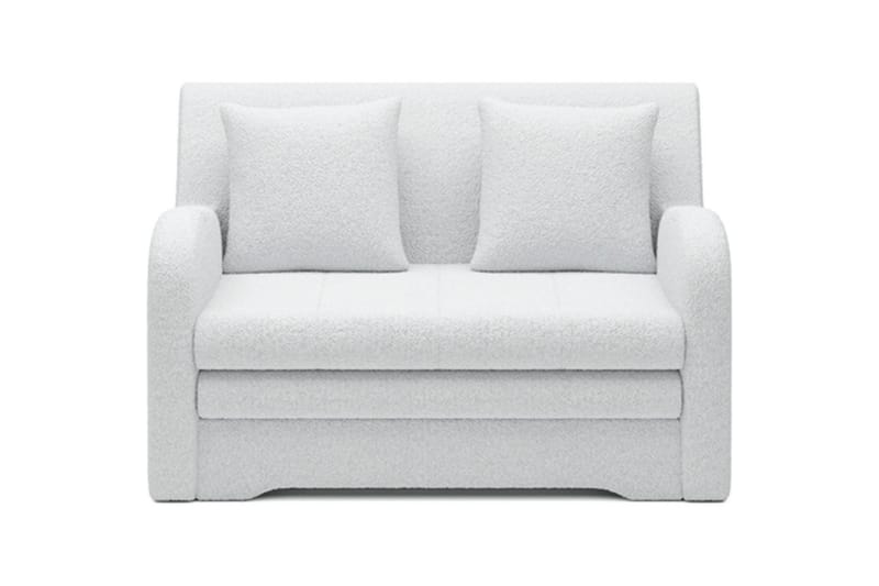 Sofa Eltap Ario 130x85x103 cm, Royal 01, Hvit
