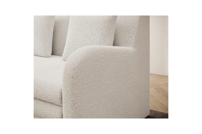Sofa Eltap Ario 130x85x103 cm - Royal 01, Hvit - Møbler - Sofaer - Sovesofaer - 2 seters sovesofa