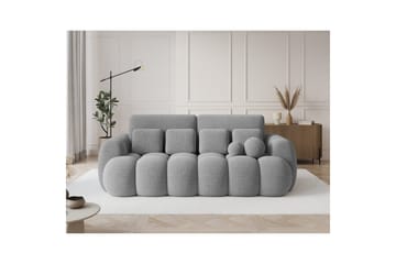 Sofa Eltap Cotonn 256x105x119 cm - Royal 04, Grå - Møbler - Sofaer - Sovesofaer - 3 seters sovesofa