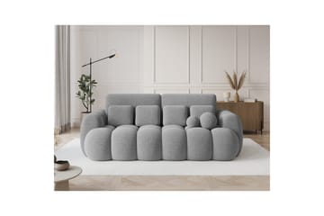 Sofa Eltap Cotonn 256x105x119 cm - Royal 04, Grå - Møbler - Sofaer - Sovesofaer - 3 seters sovesofa