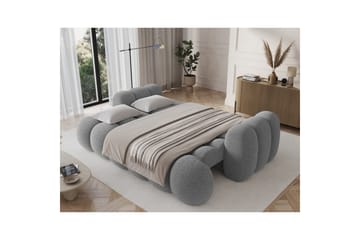 Sofa Eltap Cotonn 256x105x119 cm - Royal 04, Grå - Møbler - Sofaer - Sovesofaer - 3 seters sovesofa