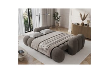 Sofa Eltap Cotonn 256x105x119 cm - Royal 20, Beige - Møbler - Sofaer - Sovesofaer - 3 seters sovesofa