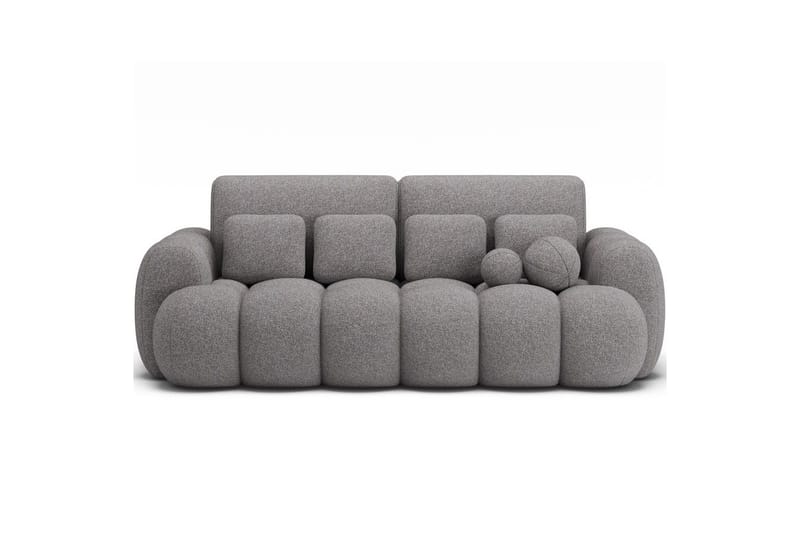 Sofa Eltap Cotonn 256x105x119 cm, Paolli 04, Grå
