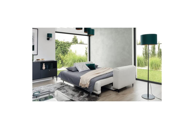 Sofa Eltap Dalia 248x84x95 cm - Royal 01, Hvit - Møbler - Sofaer - Sovesofaer - 3 seters sovesofa