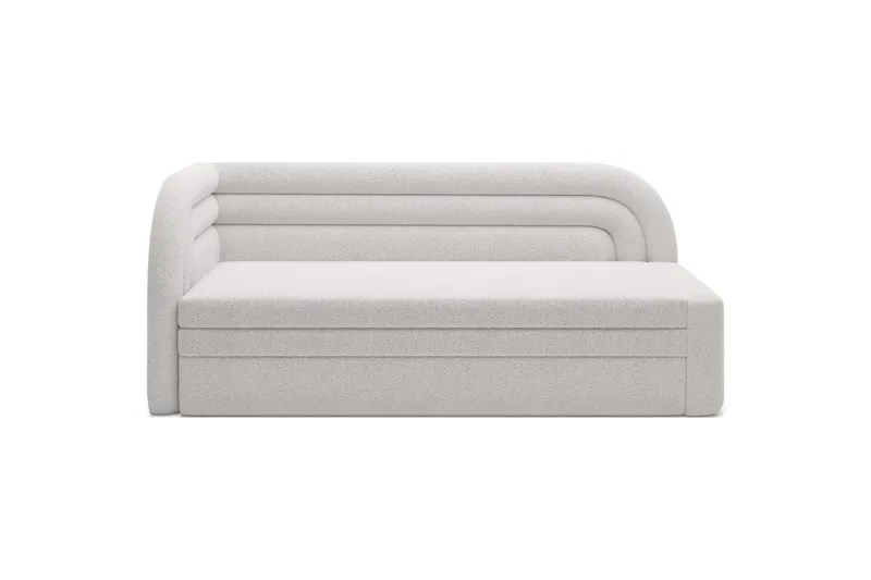 Sofa Eltap Fabillo 223x86x80 cm, Royal 01, Hvit, Venstre