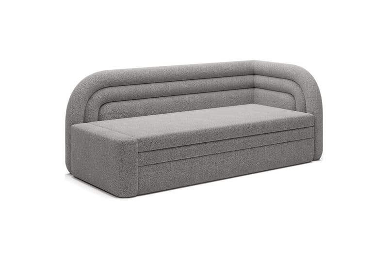 Sofa Eltap Fabillo 223x86x80 cm - Royal 04, Lys grå, Høyre - Møbler - Sofaer - Sovesofaer - 3 seters sovesofa