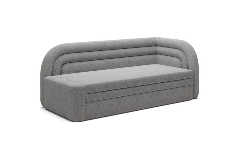 Sofa Eltap Fabillo 223x86x80 cm - Royal 04, Lys grå, Høyre - Møbler - Sofaer - Sovesofaer - 3 seters sovesofa