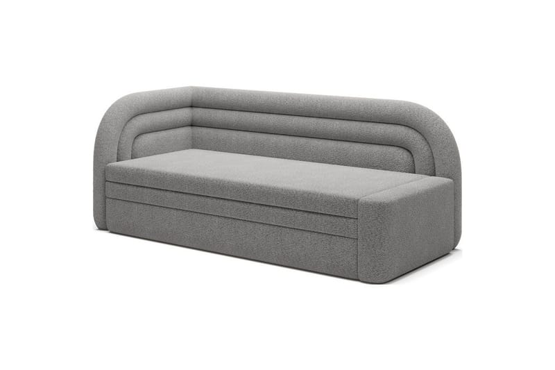 Sofa Eltap Fabillo 223x86x80 cm - Royal 04, Lys grå, Venstre - Møbler - Sofaer - Sovesofaer - 3 seters sovesofa