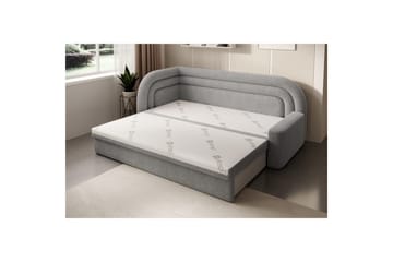 Sofa Eltap Fabillo 223x86x80 cm - Royal 04, Lys grå, Venstre - Møbler - Sofaer - Sovesofaer - 3 seters sovesofa