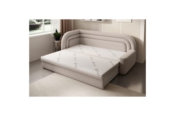 Sofa Eltap Fabillo 223x86x80 cm - Sola 18, Grå, Venstre - Møbler - Sofaer - Sovesofaer - 4 seters sovesofa