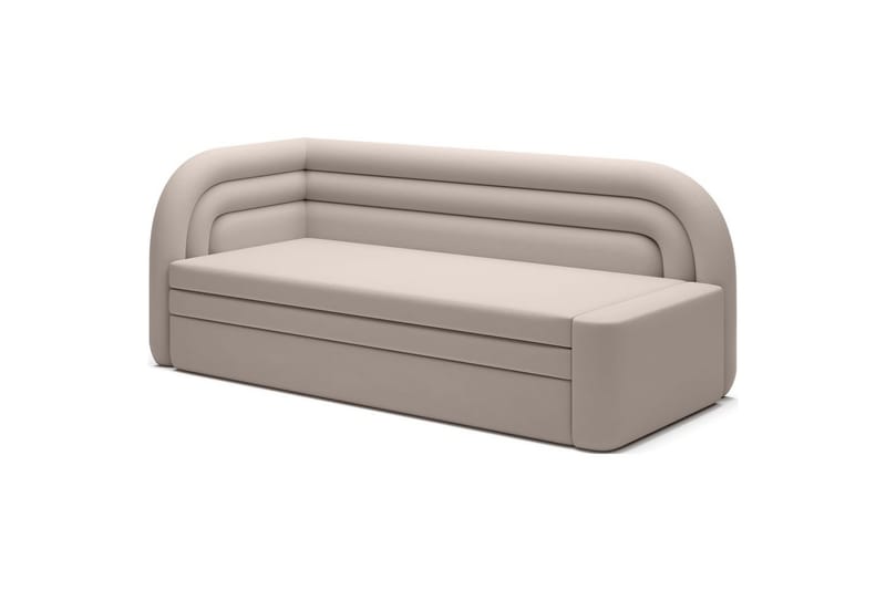 Sofa Eltap Fabillo 223x86x80 cm - Sola 18, Grå, Venstre - Møbler - Sofaer - Sovesofaer - 4 seters sovesofa