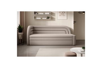 Sofa Eltap Fabillo 223x86x80 cm - Sola 18, Grå, Venstre - Møbler - Sofaer - Sovesofaer - 4 seters sovesofa