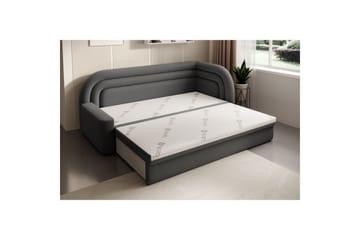 Sofa Eltap Fabillo 223x86x80 cm - Sola 6, Grå, Høyre - Møbler - Sofaer - Sovesofaer - 3 seters sovesofa