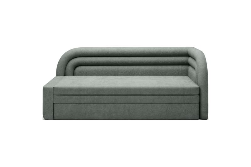 Sofa Eltap Fabillo 223x86x80 cm - Touch 100, Grønn, Høyre - Møbler - Sofaer - Sovesofaer - 4 seters sovesofa