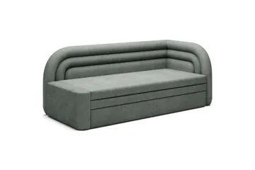 Sofa Eltap Fabillo 223x86x80 cm - Touch 100, Grønn, Høyre - Møbler - Sofaer - Sovesofaer - 4 seters sovesofa