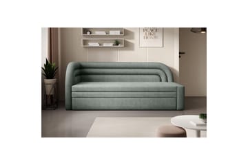 Sofa Eltap Fabillo 223x86x80 cm - Touch 100, Grønn, Venstre - Møbler - Sofaer - Sovesofaer - 4 seters sovesofa