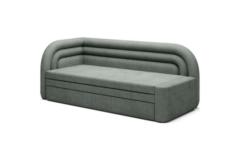 Sofa Eltap Fabillo 223x86x80 cm - Touch 100, Grønn, Venstre - Møbler - Sofaer - Sovesofaer - 4 seters sovesofa
