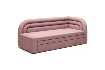 Sofa Eltap Fabillo 223x86x80 cm - Touch 24, rosa, Høyre - Møbler - Sofaer - Sovesofaer - 4 seters sovesofa