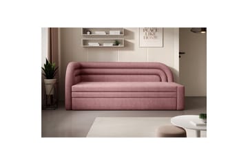 Sofa Eltap Fabillo 223x86x80 cm - Touch 24, rosa, Venstre - Møbler - Sofaer - Sovesofaer - 4 seters sovesofa