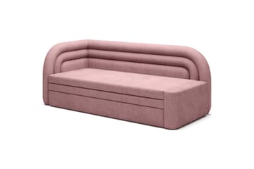 Sofa Eltap Fabillo 223x86x80 cm - Touch 24, rosa, Venstre - Møbler - Sofaer - Sovesofaer - 4 seters sovesofa