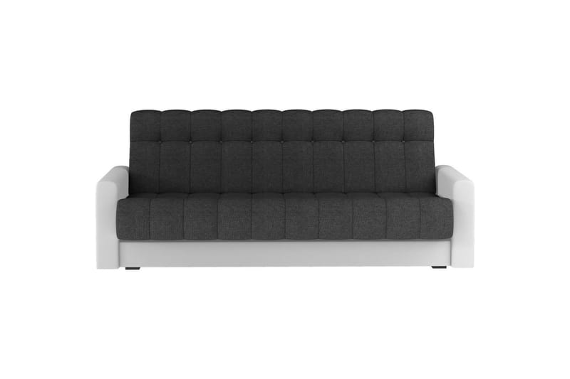 Sofa Eltap Garett 212x85x90 cm - Sawana 05, Soft 17, Grå, Hvit - Møbler - Sofaer - Sovesofaer - 3 seters sovesofa