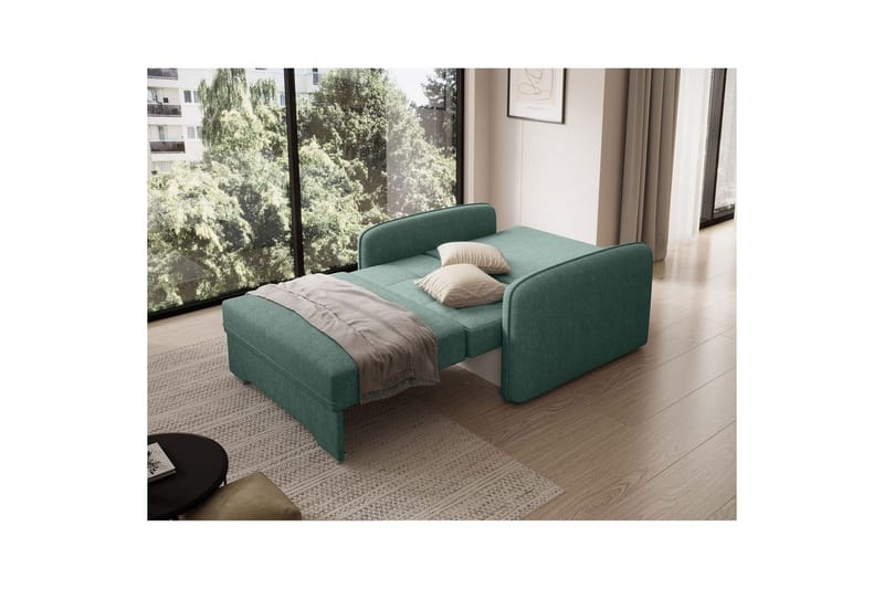 Sofa Eltap Laine 102x109x84 cm - Poco 100, Grønn - Møbler - Sofaer - Sovesofaer - 2 seters sovesofa