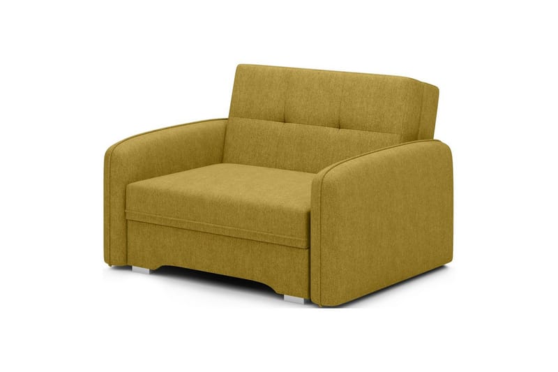 Sofa Eltap Laine 102x109x84 cm - Poco 50, Gul - Møbler - Sofaer - Sovesofaer - 2 seters sovesofa