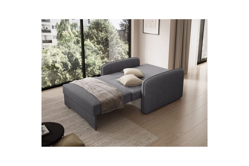 Sofa Eltap Laine 102x109x84 cm - Poco 4, Grå - Møbler - Sofaer - Sovesofaer - 2 seters sovesofa