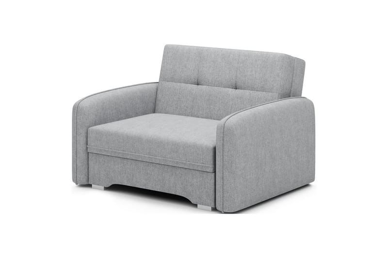 Sofa Eltap Laine 102x109x84 cm - Poco 3, Lys grå - Møbler - Sofaer - Sovesofaer - 2 seters sovesofa