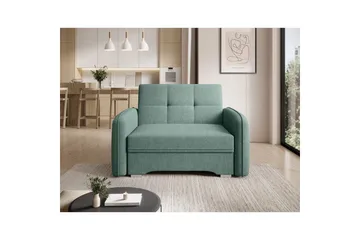 Sofa Eltap Laine 102x109x84 cm - Poco 100, Grønn - Møbler - Sofaer - Sovesofaer - 2 seters sovesofa