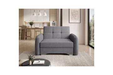 Sofa Eltap Laine 102x109x84 cm - Poco 4, Grå - Møbler - Sofaer - Sovesofaer - 2 seters sovesofa