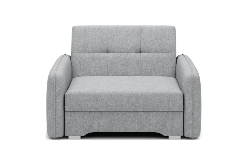 Sofa Eltap Laine 102x109x84 cm - Poco 3, Lys grå - Møbler - Sofaer - Sovesofaer - 2 seters sovesofa