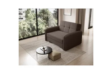 Sofa Eltap Laine 102x109x84 cm - Poco 22, Brun - Møbler - Sofaer - Sovesofaer - 2 seters sovesofa