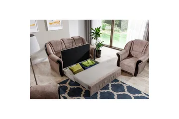 Sofa Eltap Lord 180x85x105 cm - Dora 22, Brun - Møbler - Sofaer - Sovesofaer - 2 seters sovesofa