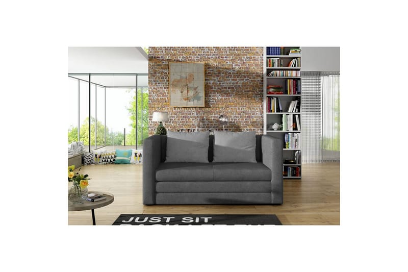 Sofa Eltap Neva 132x70x62 cm, Grå