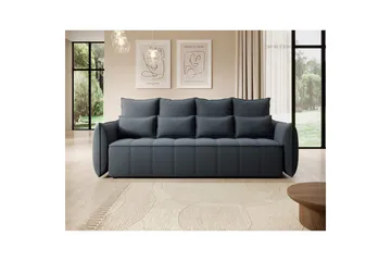 Sofa Eltap Weltton 242x106x94 cm - Enjoy 40, Blå - Møbler - Sofaer - Sovesofaer - 3 seters sovesofa