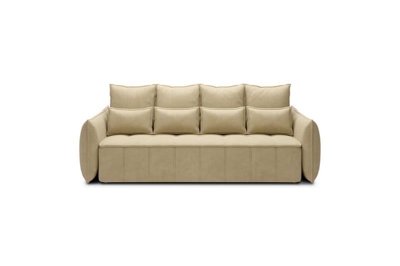 Sofa Eltap Weltton 242x106x94 cm - Monolith 04, Beige - Møbler - Sofaer - Sovesofaer - 3 seters sovesofa