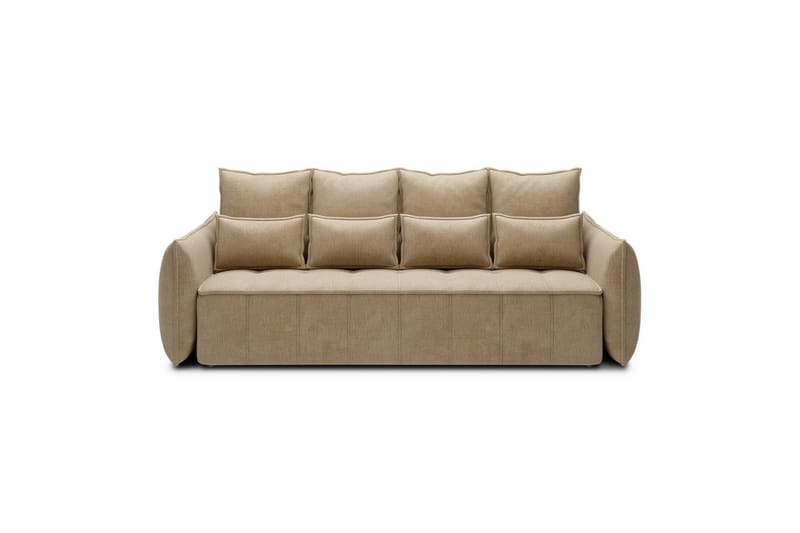 Sofa Eltap Weltton 242x106x94 cm - Nube 20, Beige - Møbler - Sofaer - Sovesofaer - 3 seters sovesofa
