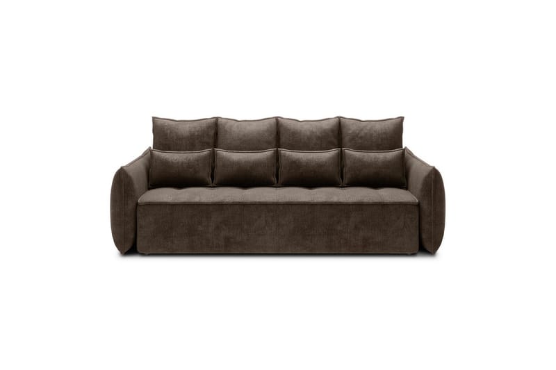 Sofa Eltap Weltton 242x106x94 cm - Nube 22, Brun - Møbler - Sofaer - Sovesofaer - 3 seters sovesofa