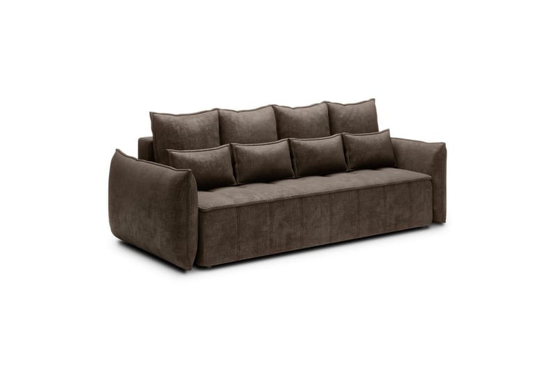 Sofa Eltap Weltton 242x106x94 cm - Nube 22, Brun - Møbler - Sofaer - Sovesofaer - 3 seters sovesofa