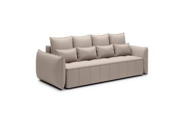 Sofa Eltap Weltton 242x106x94 cm - Sola 18, Beige - Møbler - Sofaer - Sovesofaer - 3 seters sovesofa
