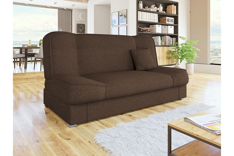 Sofa Gabi 175x80x80 cm - Brun - 4 seters sovesofa