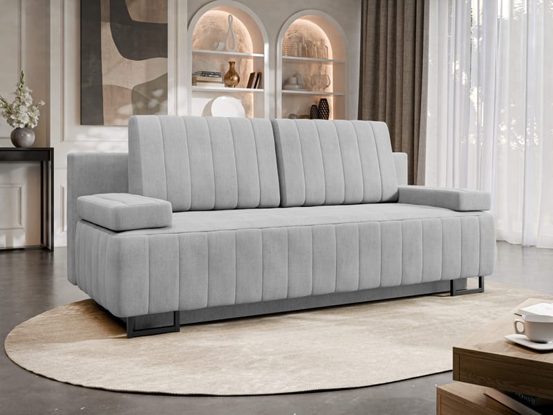 sofa Laguna Lumo 65 - grå - Møbler - Sofaer - Sovesofaer - Langsgående sovesofa