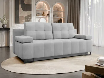 sofa Morena Lumo 65 - grå - Møbler - Sofaer - Sovesofaer - Langsgående sovesofa