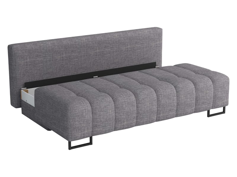 sofa Morena Lumo 65 - grå - Møbler - Sofaer - Sovesofaer - Langsgående sovesofa