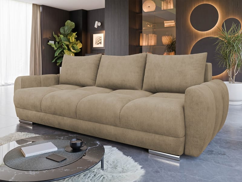 sofa Sofa LOGO 3 Lumo 30 - Møbler - Sofaer - Sovesofaer - 3 seters sovesofa