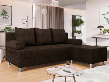 sofa + puff Dover Poso 06 - Møbler - Sofaer - Sovesofaer - Langsgående sovesofa