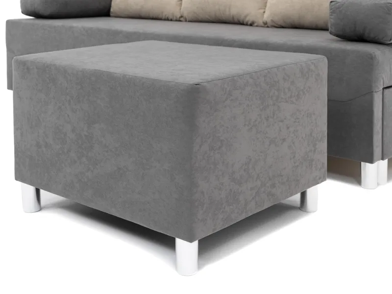 sofa + puff Dover Poso 03 - Møbler - Sofaer - Sovesofaer - Langsgående sovesofa
