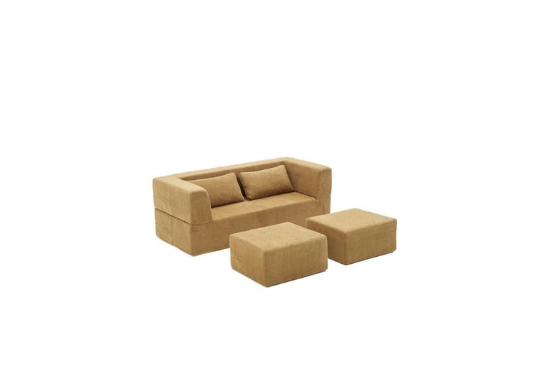 Solin Sovesofa 2-sits - Brun - Møbler - Sofaer - Sovesofaer - 2 seters sovesofa