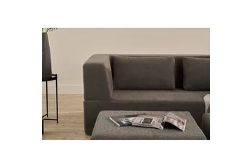 Solin Sovesofa 2-sits - Grå - Møbler - Sofaer - Sovesofaer - 2 seters sovesofa